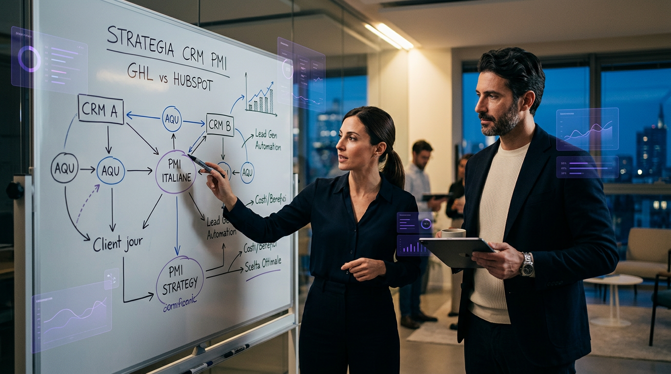 HighLevel vs HubSpot: quale CRM scegliere per PMI italiane?