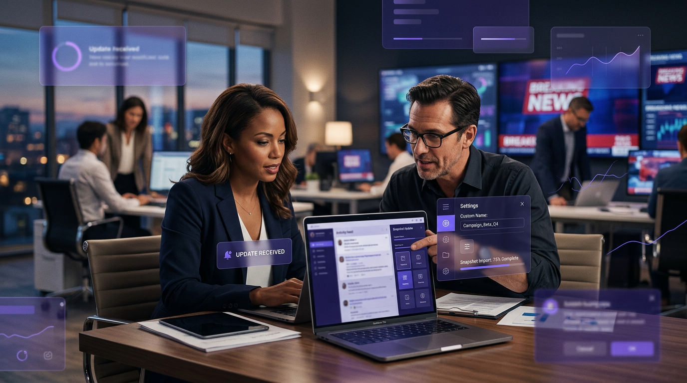 HighLevel migliora l'importazione degli Snapshot con nomi personalizzati e una nuova UI