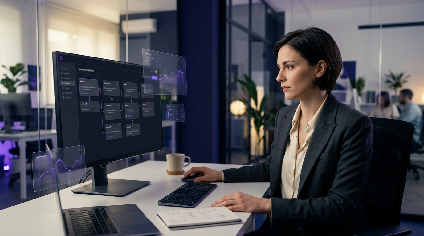 Screenshot dell\
Domande frequenti
Cos'è di preciso un upsell post-acquisto in GoHighLevel?
Un upsell post-acquisto in GoHighLevel è un'offerta aggiuntiva che viene presentata al cliente immediatamente dopo che ha completato l'acquisto di un prodotto o servizio iniziale. Permette di aumentare il valore della transazione con un singolo click, senza la necessità di reinserire i dati di pagamento.
Posso offrire più upsell/downsell in un funnel HighLevel?
Sì, HighLevel supporta sequenze multiple di upsell e downsell. Puoi creare un flusso di offerte condizionali dove il cliente vede diverse proposte in base alla sua accettazione o rifiuto della offerta precedente.
Quali prodotti posso usare per l'upsell in HighLevel?
Puoi utilizzare qualsiasi prodotto o servizio configurato nella sezione 'Payments > Products' di HighLevel, che sia un prodotto fisico, digitale, un servizio o un abbonamento. L'importante è che l'offerta sia pertinente all'acquisto iniziale.
È possibile testare diverse offerte di upsell con HighLevel?
Assolutamente. HighLevel consente di creare varianti di pagine di upsell e testarle tramite A/B testing all'interno dello stesso funnel. Questo aiuta a ottimizzare l'offerta e massimizzare il tasso di conversione dell'upsell.
Come si gestiscono i rimborsi per gli upsell one-click in GoHighLevel?
I rimborsi per gli upsell one-click sono gestiti come qualsiasi altra transazione all'interno di HighLevel, tramite la sezione 'Payments > Orders' o direttamente dall'integrazione del gateway di pagamento (es. Stripe). Il cliente può chiedere il rimborso solo per l'upsell o per l'intera transazione.
Attiva HighLevel + ricevi WhatsApp automatico gratis
Attiva un nuovo account HighLevel da HighLevel Italia e richiedi il bonus FutureFlow: sistema WhatsApp automatico incluso, valore 30€/mese.
Link affiliato: potremmo ricevere una commissione, senza costi aggiuntivi per te. Siamo affiliati indipendenti, non rappresentanti ufficiali di HighLevel.
![HighLevel e Zapier: Guida Completa alle Automazioni Avanzate